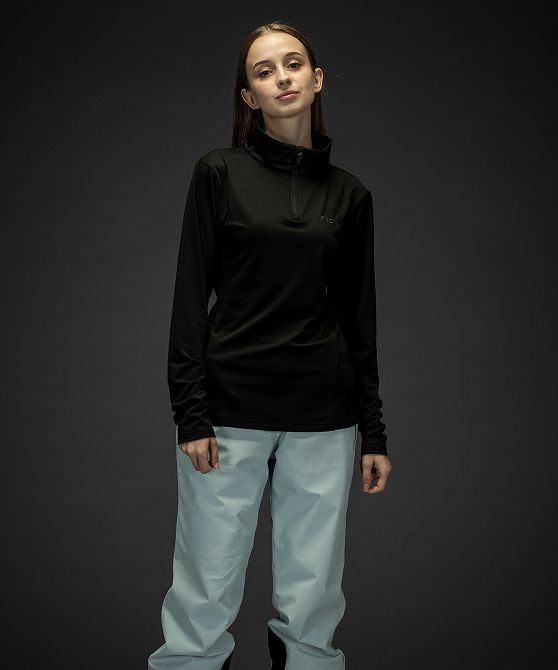 phenix フェニックス Basic Set-in Sleeve 1/2 Zip Tee ベーシックセットインスリ...