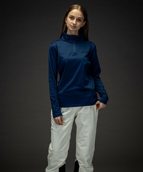 phenix フェニックス Basic Set-in Sleeve 1/2 Zip Tee ベーシックセットインスリ...
