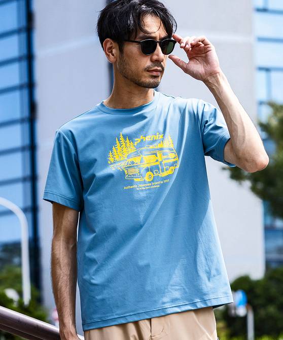 【55%OFF】phenix OUTDOOR フェニックスアウトドア PHENIX T-SHIRTS【MEN】