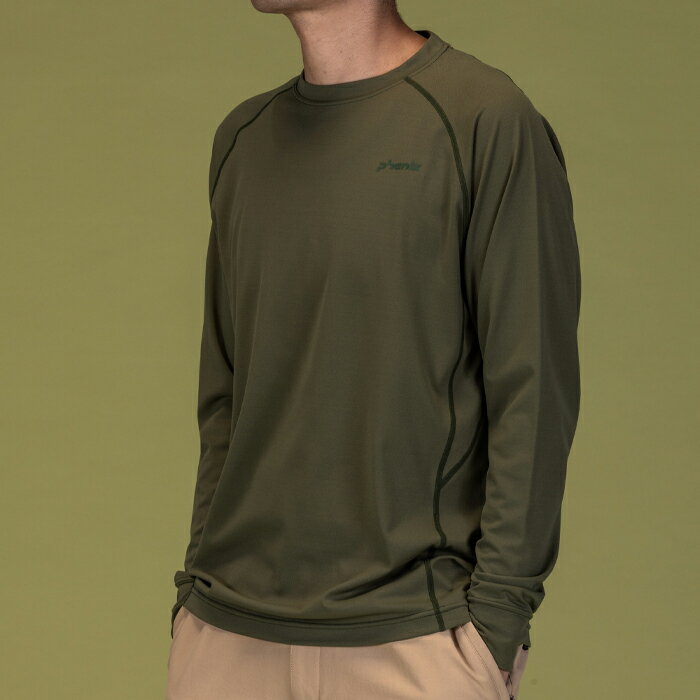 phenix outdoor フェニックスアウトドア クルーネック長袖Tシャツ メンズTシャツ ...