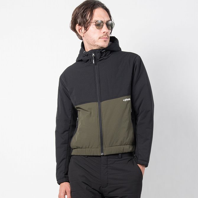 +phenix プラスフェニックス Hooded Puff Jacket フーディーパフジャケット ブルゾン アウター【MEN】