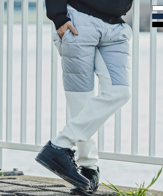 +phenix プラスフェニックス HYBRID DOWN PANTS ハイブリッド ダウン パンツ【MEN】