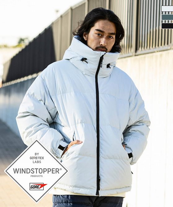 +phenix プラスフェニックス QUILTING DOWN JACKET キルティング ダウンジャケット WINDSTOPPER(R) プロダクト by GORE TEX LABS【MEN】