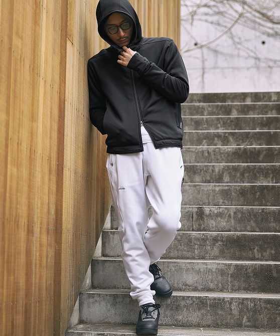 楽天市場】+phenix プラスフェニックス POWER STRETCH ZIP UP HOODY