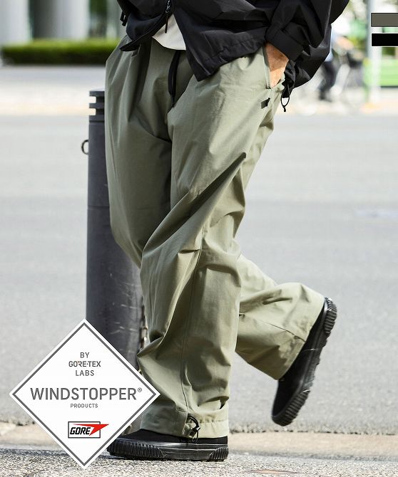 乐天商城 - +phenix プラスフェニックス WEATHER PROOF OVER PANTS ウェザープルーフオーバーパンツ WINDSTOPPER(R) プロダクト by GORE TEX LABS【MEN】