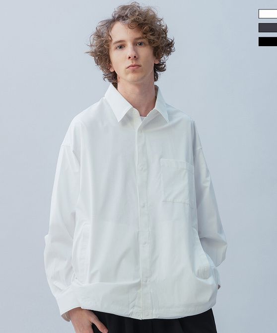 Rakuten - +phenix プラスフェニックス AIRFLOW COACH SHIRT JACKET エアフロー コーチ シャツジャケット【MEN】