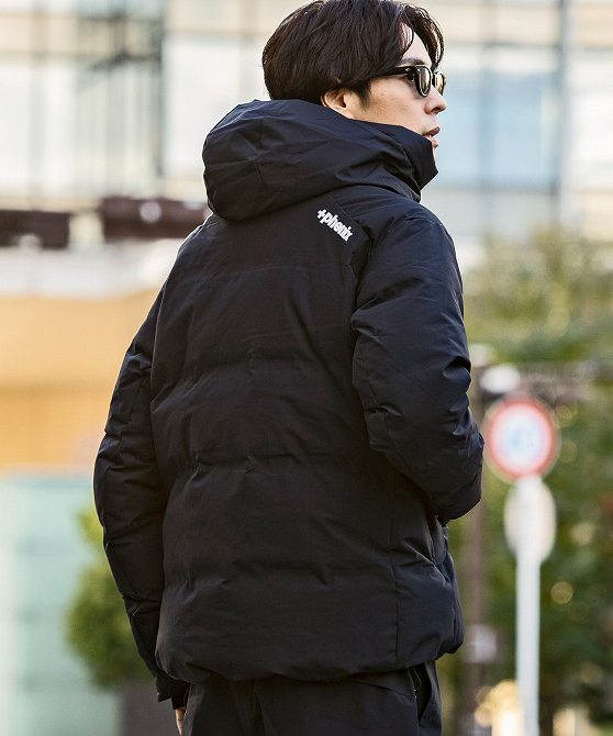 楽天市場】+phenix プラスフェニックス FUSED QUILTING DOWN JACKET