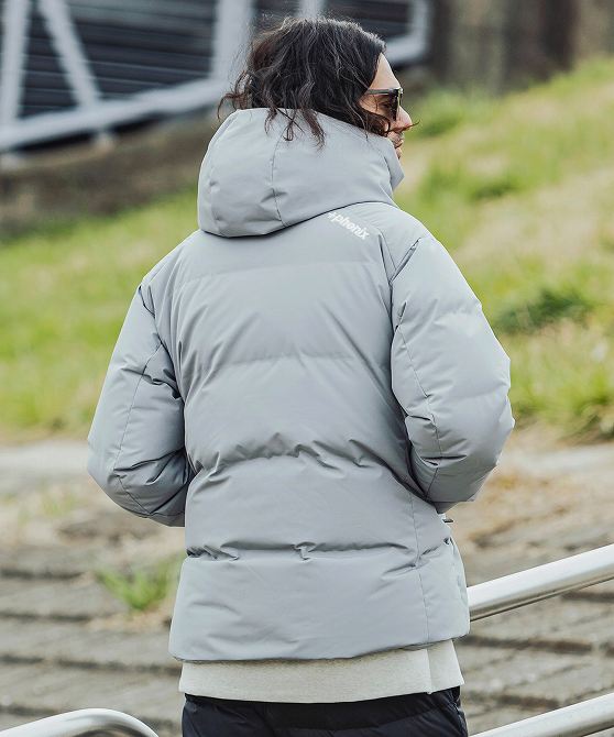 Burton グレー キルティングジャケット 楽天市場】+phenix プラスフェニックス FUSED QUILTING DOWN JACKET