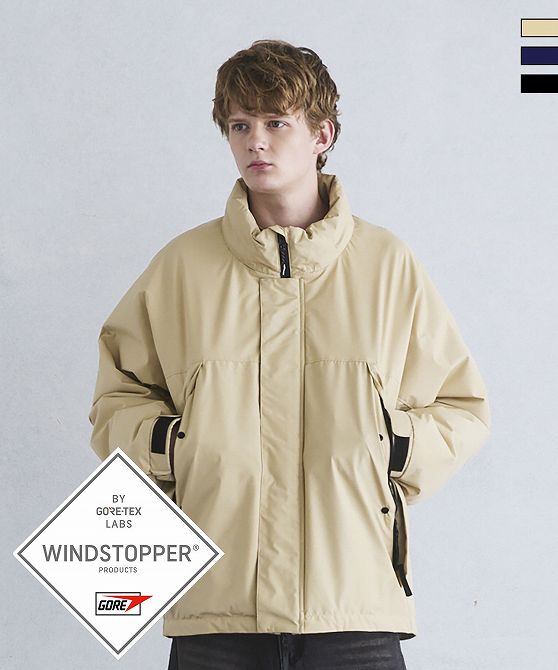 Rakuten - +phenix プラスフェニックス L-7.2ダウンジャケット WINDSTOPPER(R) プロダクト by GORE TEX LABS【MEN】