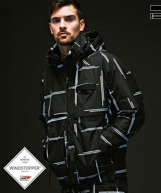 Rakuten - 1PIU1UGUALE3 RELAX × +phenix ウノピゥウノウグァーレトレ リラックス トラックジャケット WINDSTOPPER プロダクト by GORE-TEX LABS ウィンドストッパー ゴアテックス セットアップ対応 ウェア アウトドア レジャー スポーツウェア【MEN】
