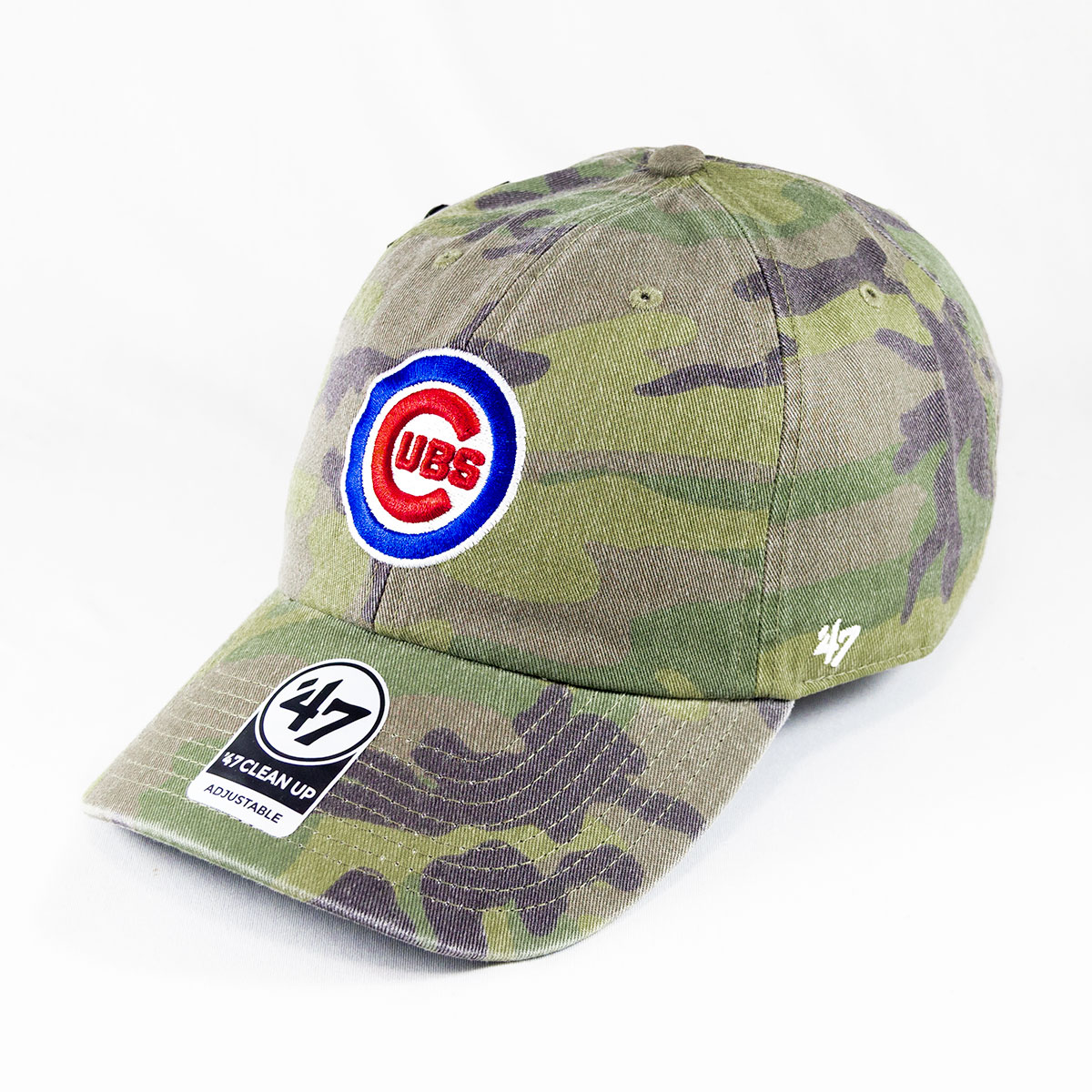乐天商城 - キャップ 帽子 47 フォーティーセブン '47 クリーンナップ シカゴ・カブス MLB CAMO ウッドランドカモ