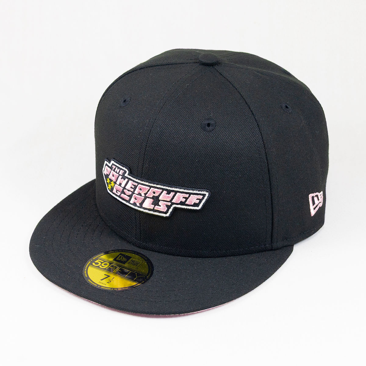 뉴에라 New Era NEW ERA 모자 캡 59FIFTY The Powerpuff Girls 파워 퍼프 걸즈 로고 블랙