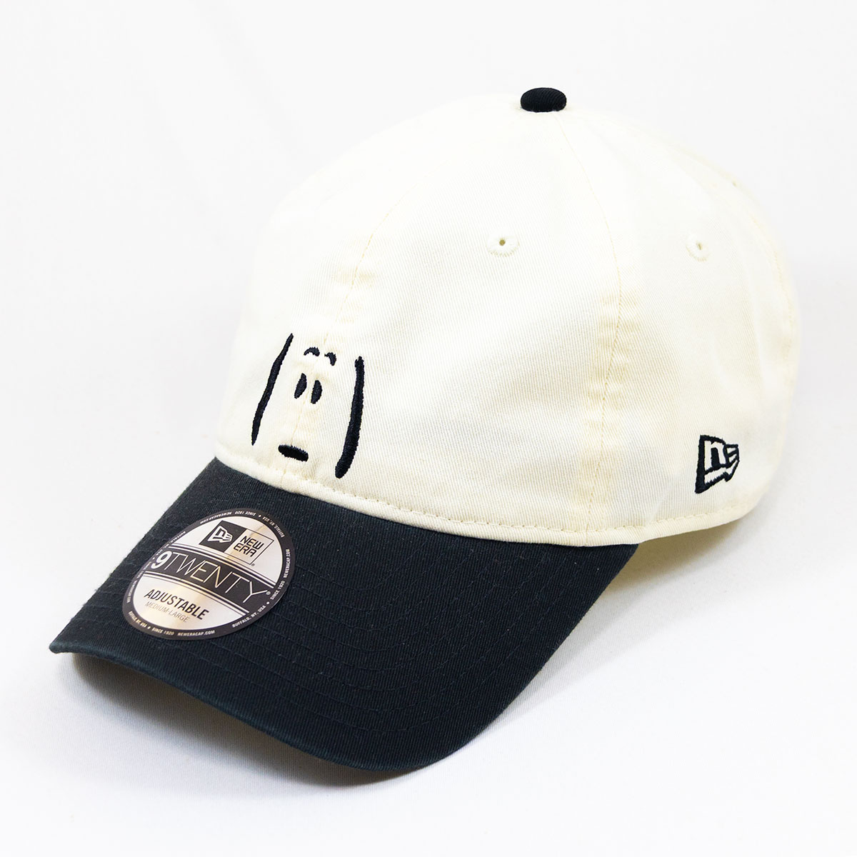 乐天商城 - ニューエラ New Era® NEW ERA® 帽子 キャップ 9TWENTY Vintage PEANUTS ピーナッツ 2-Tone クロームホワイト/ブラック
