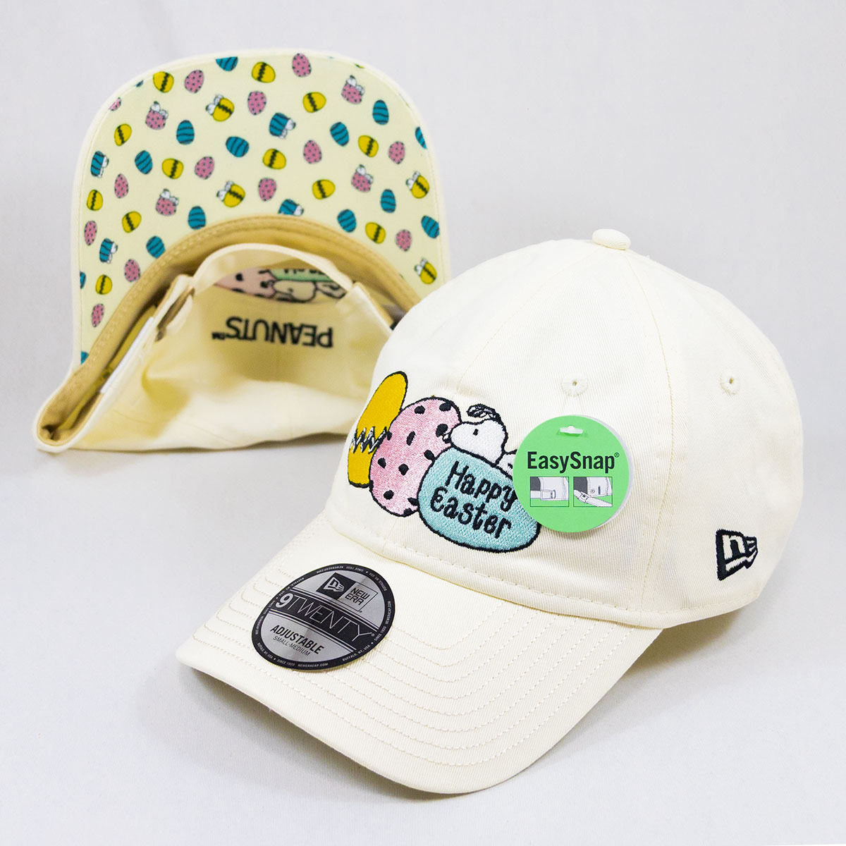 乐天商城 - ニューエラ New Era® NEW ERA® 帽子 キャップ 9TWENTY PEANUTS ピーナッツ EASTER スヌーピー クロームホワイト 15087740
