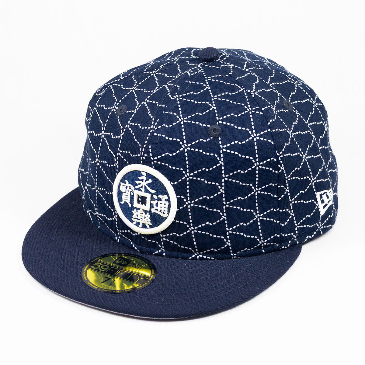 ニューエラ New Era® NEW ERA® 帽子 キャップ 59FIFTY ソフトバックラム Soft Buckram Eirakuya 永楽屋 ネイビー 14745133