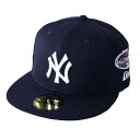 ニューエラ NEWERA キャップ 59FIFTY MLB エンブレム ニューヨーク・ヤンキース マルチロゴ ネイビー