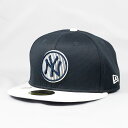 ニューエラ 帽子 キャップ 59FIFTY 2025 MLB Batting Practice ニューヨーク・ヤンキース ホーム ネイビー ホワイトバイザー(4)