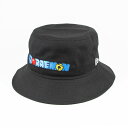ニューエラ NEW ERA®×ドラえもん コラボ キャップ バケット01 ドラえもん ウーブンワッペン ブラック
