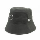 ニューエラ 帽子 バケットハット 藤田ニコル コラボ バケット01 セーラーブリム CALNAMUR カルナムール ブラック(4)