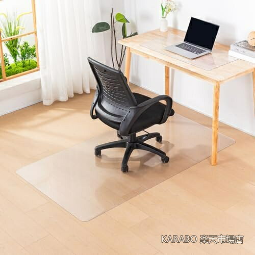 【送料無料】チェアマット 透明 エンボス加工 床保護マット 80×120cm 厚さ1.5mm 椅...