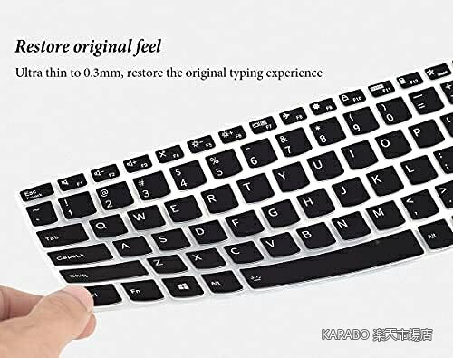 【送料無料】Lenovo IdeaPad 5 16インチ対応 キーボードカバー 日本語配列 シリコン製 防水防塵 薄型 タイピング快適 お手入れ簡単 ノートパソコン アクセサリー ブラック