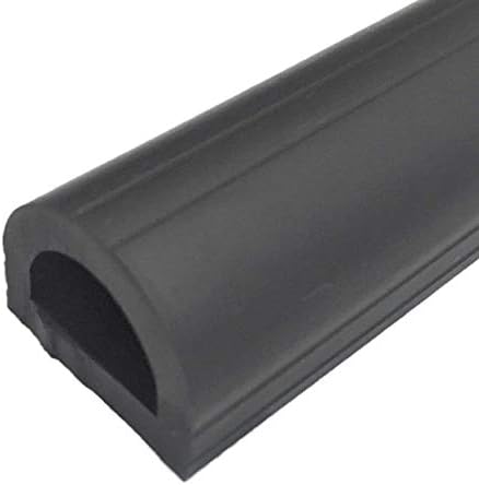【送料無料】D型ゴムストッパー 幅20mm×高さ14mm×厚さ3mm 長さ2m 衝突防止 緩衝材 傷防止 自由カット 業務用 家庭用