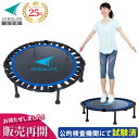 【エアロライフ公式】 トランポリン 適応体重100kg(耐荷重500kg 日本国内公的機関の試験をクリア)ゴムバンド エアロライフ ホームジャンピングD 家庭用 静音 安全 子供 大人 有酸素運動 運動不足 解消 dr-6680 KZ