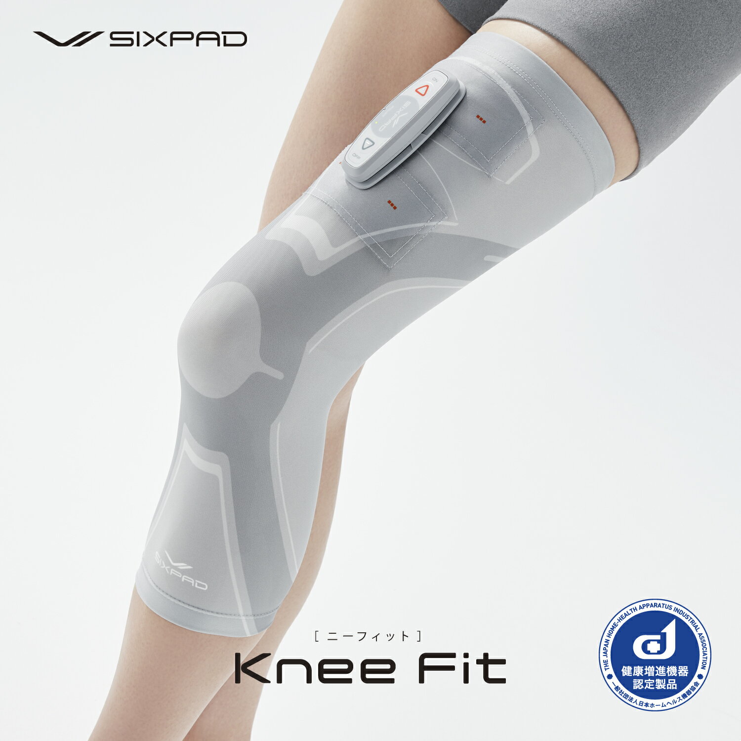 【ラッピング対応可能】SIXPAD Knee Fit M シックスパッド ニーフィット Mサイズ SE-AY-00B-M 4573176154779 専用コントローラーセット MTG正規品