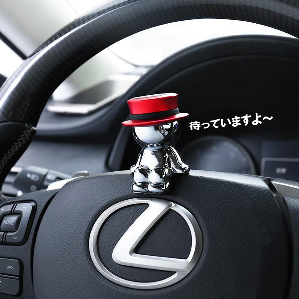 マグネット車載スマホホルダー4色展開(ブラック/レッド/ブルー/パープル)飾り可愛い防錆性装飾超強磁力高級アルミ合金全機種対応4~9.7インチ