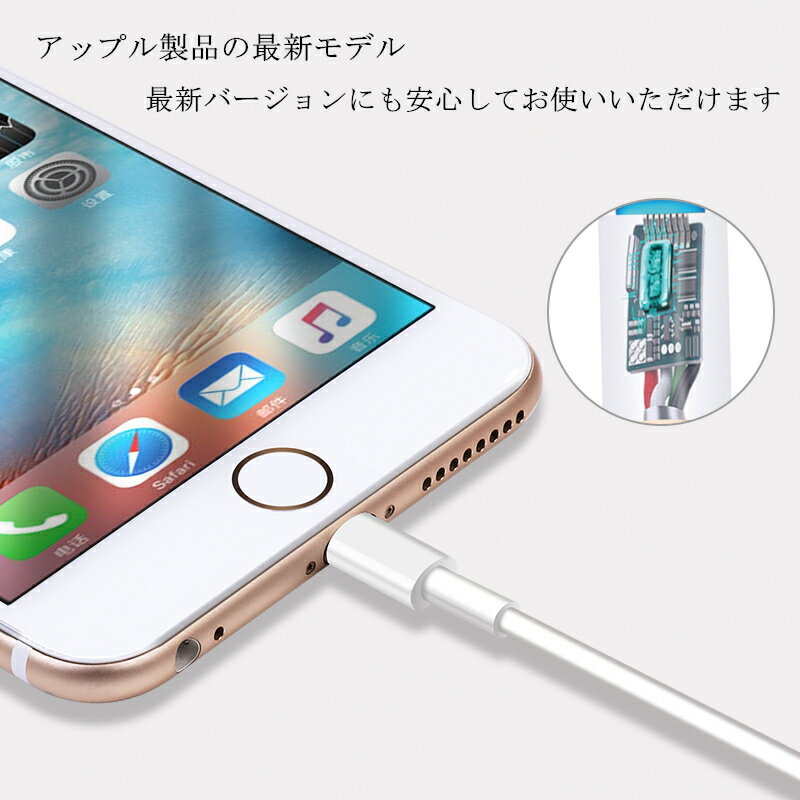 [DBH]iPhone Android 充電ケーブル Lightning PD Type-C 1m iphone USBケーブル iP...