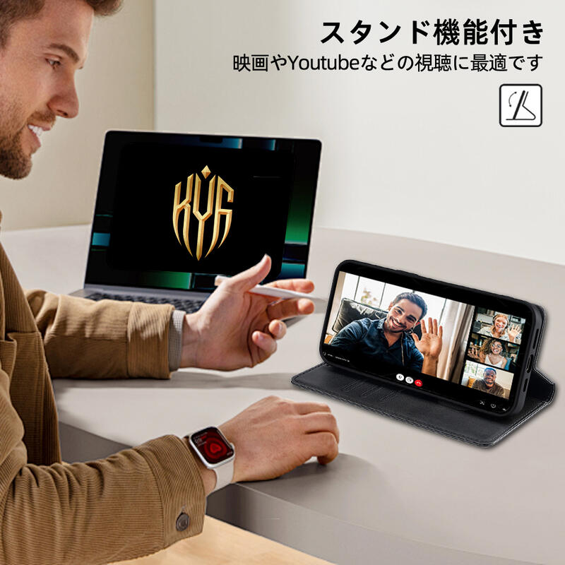 [KYS]Redmi 12 XIG03 手帳 ...の紹介画像3