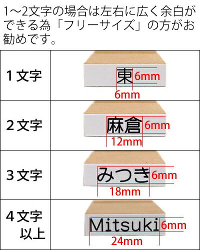 ねいみー♪ 1本ずつばら売り単品 No.9 どっちかハンコ 6mm×6〜24mm おなまえスタン...
