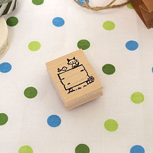 tugumi ラバースタンプ 看板ねこ 縦29...の紹介画像2