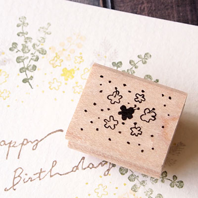 Stamps - はんこどり ラバースタンプ エルダーフラワー 縦19mm×横24.5mm