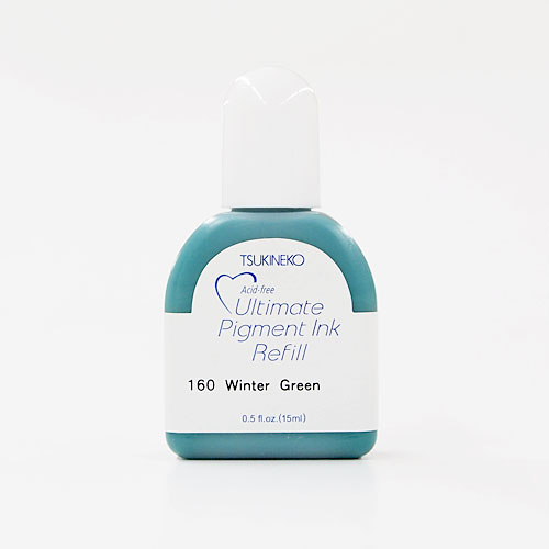 ツキネコ アートニック 補充インク ウィンターグリーン インカー アルチメイト ピグメントインカー RV160