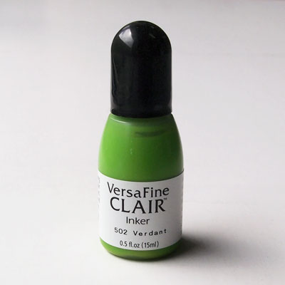 ツキネコ バーサファイン・クレア インカー　ヴァーダント 補充インク／VersaFine・CLAIR Verdant （VF-CLA-502）　瑞々しいやわらかい緑（グリーン系）