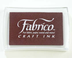 布に押せて洗濯しても色落ちしないスタンプパッド！【1,050円以上お買上メール便で送料無料】ツ...