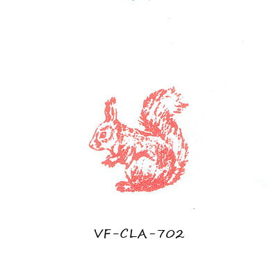 ツキネコ バーサファイン・クレア　チューリップレッド／VersaFine・CLAIR Tulip Red （VF-CLA-702）　真っ赤ではなく橙の残る赤（レッドオレンジ系） karafuru-10003615 きれいなはんこ 印鑑のからふる屋 サンプル画像3