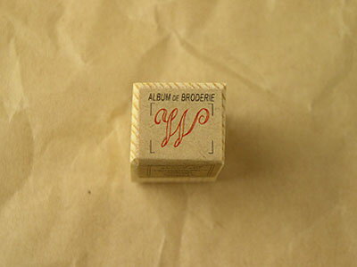 【楽天スーパーSALE】 アルファベットスタンプ／Sサイズ　【W】