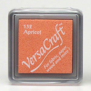 ツキネコ バーサクラフト S サイズ アプリコット VKS132 （布用スタンプ）