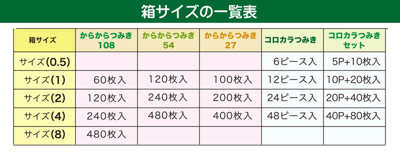 からからつみき用ギフト包装（ギフト包装・小）　プレゼント用ギフト包装　誕生日　出産祝い　クリスマス　プレゼント　ギフト