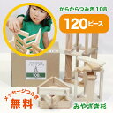 からからつみき108(120枚入) おもちゃ 知育玩具 積み木 つみき 名入れ積み木無料 入園 入学 プレゼント ギフト 国産材 日本製 宮崎 木..