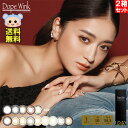 DopeWink 1day カラコン ドープウィンク ワンデー 池田美優 みちょぱ 2箱20枚入 度あり 度なし DIA 14.5mm スパイシーグレー ダスクベージュ ディアブラウン スルーベー