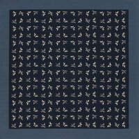 綿の風呂敷|江戸千代紙の老舗|いせ辰の風呂敷|小紋蝶128cm|唐草屋