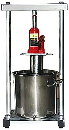 【ポイント3倍!1月限定!店舗の人気商品!】搾汁機 12-36L ワイン圧搾機 ステンレス鋼 果汁 絞り器 自家醸造機 ハニープレス抽出器、大型フルーツハニープレッサー、ステンレススチールサイダー、ワイン、ブドウ、リンゴプレス、ワインやジュース製造用品用 22L