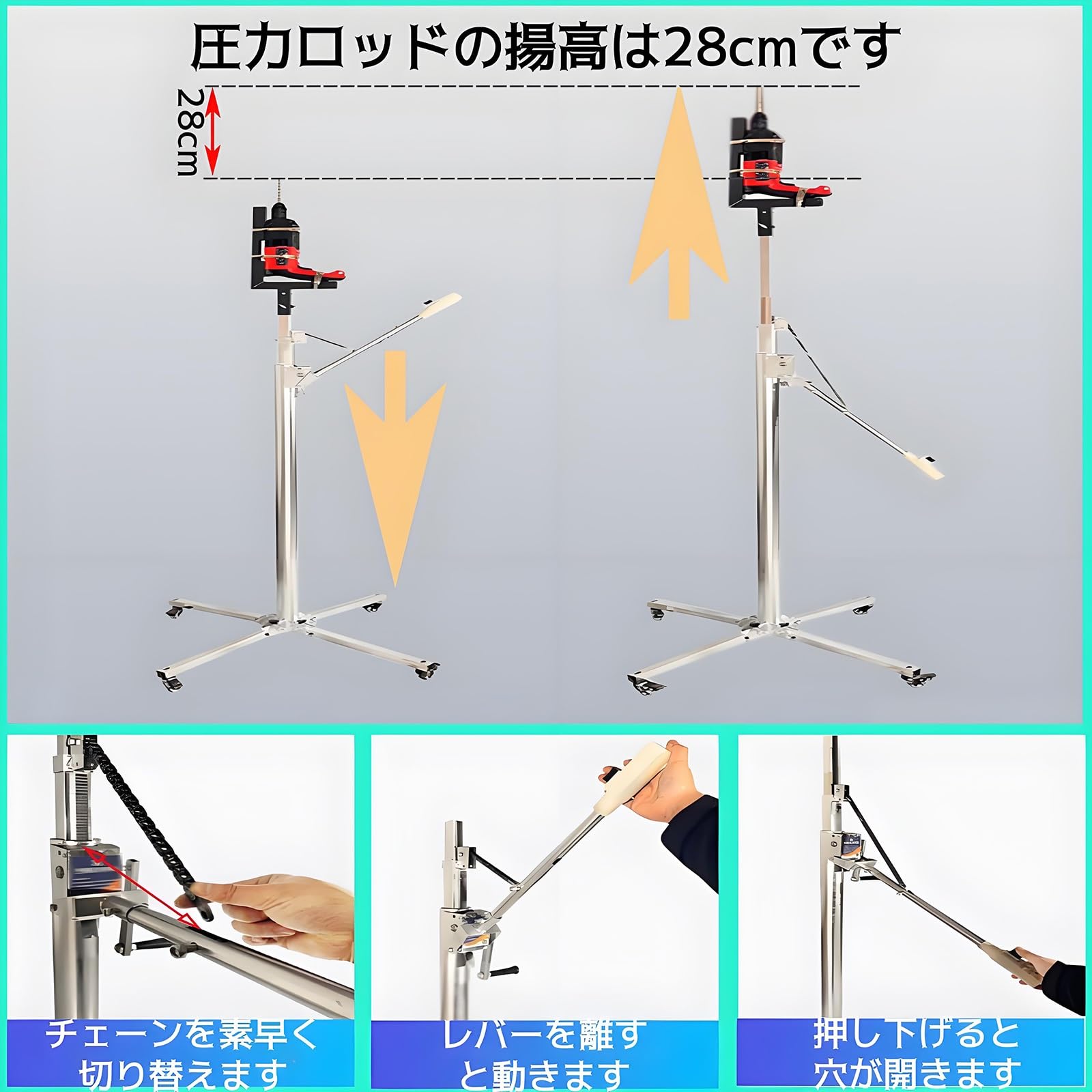 【ポイント3倍!特定商品!1月限定!】石膏ボードリフトフター 乾式壁リフト ボードリ...