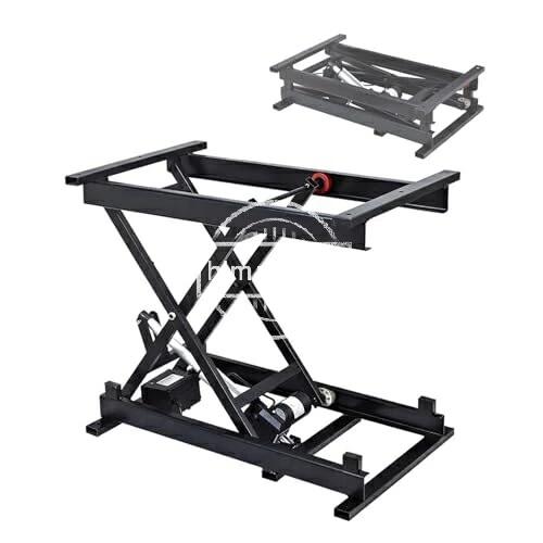 メーカー希望小売価格はメーカーカタログに基づいて掲載しています【折りたたみ昇降機構】収納スペースを備えた昇降ユニットがデスク周辺を整理整頓し【電動シザー機構テーブル】リモコン操作可能な金属製昇降フレームを採用。最大620mmの昇降範囲で作業高さを精密調整【有線操作】直感的に操作できるワイヤードリモコン標準装備。ユーザーの好みに合わせた最適な高さ設定が可能です【頑丈な構造設計】耐久性に優れた鉄製フレームを採用。特殊コーティング処理を施した表面は、湿度の影響や日常的な摩擦、衝撃にも強く【マルチユース対応】ホームオフィスワークステーション、ゲーミングデスク、スタディテーブル、クラフト作業台など、様々なシーンに対応商品の説明- 電動昇降プラットフォームは、様々なインテリジェント家具作業プラットフォームの昇降を実現するために開発された、新しいタイプの電動昇降装置です。モダンなコーヒーテーブルのデザインやその他の用途に最適です。仕様：電圧：110V/220V主な材質：鉄仕様：長さ760mm×幅430mm初期高さ：180mm最大高さ：680mm厚さ：2.5mm重量：16.7kg機能構成：有線リモコンパッケージ：電動コーヒーテーブルリフター×1[品質保証]：アイテムを受信したときに、あなたがどんな製品に問題がある場合は、私達に連絡することを躊躇しないでください、私たちは24時間以内に解決策を返信し、あなたを提供します。注意:1.ご不明な点がございましたら、お気軽にお問い合わせください。必ずご満足いただける回答をさせていただきます。2.商品のサイズは手作業で測定しているため、1〜3cmの若干の誤差はご了承ください。3.モニター、撮影光、その他の要因により、製品の色は写真と若干異なる場合がありますので、ご了承ください。