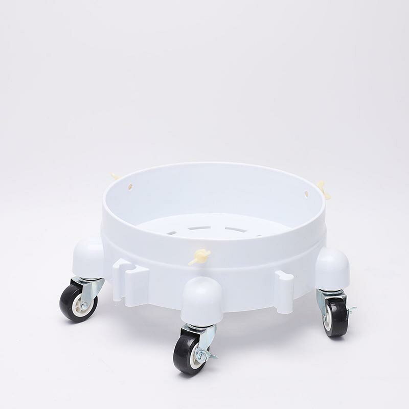 【360 度回転】バケットドリー 丸型 洗車バケツドリー バケツバケットカート ロー...
