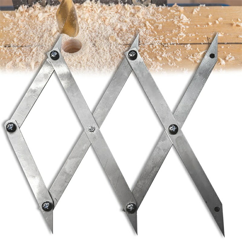 位置決め 中心 センターファインダー マーキング 精密測定用ポイントセンターファインダー 中心点ファインダー 中心検出ツール 等間隔分割 等間隔レイアウトツール(3)