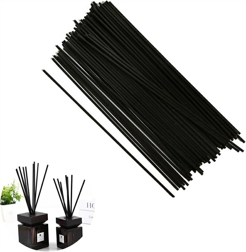 【50本】【30cmx3mm】リードスティック ラタンスティック リードディフューザー スティック 容器 アロマディフューザー ディフューザー 水を使わない アロマセラピースティック ラタンスティック